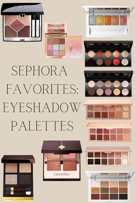 My favorite Sephora eyeshadow palettes. There’s definitely a trend- I’m definitely a neutrals girly. If you have Sephora gift cards left over from the holidays or simply looking for a new eyeshadow palette you came to the right stop.

I love the pigment these eyeshadow palettes have, also the shimmers 😍😍 These are some of the top eyeshadow palette in the market. #eyeshadow #eyeshadowpalette #sephora #sephoramakeup #sephoraeyeshadow

#LTKMostLoved #LTKbeauty