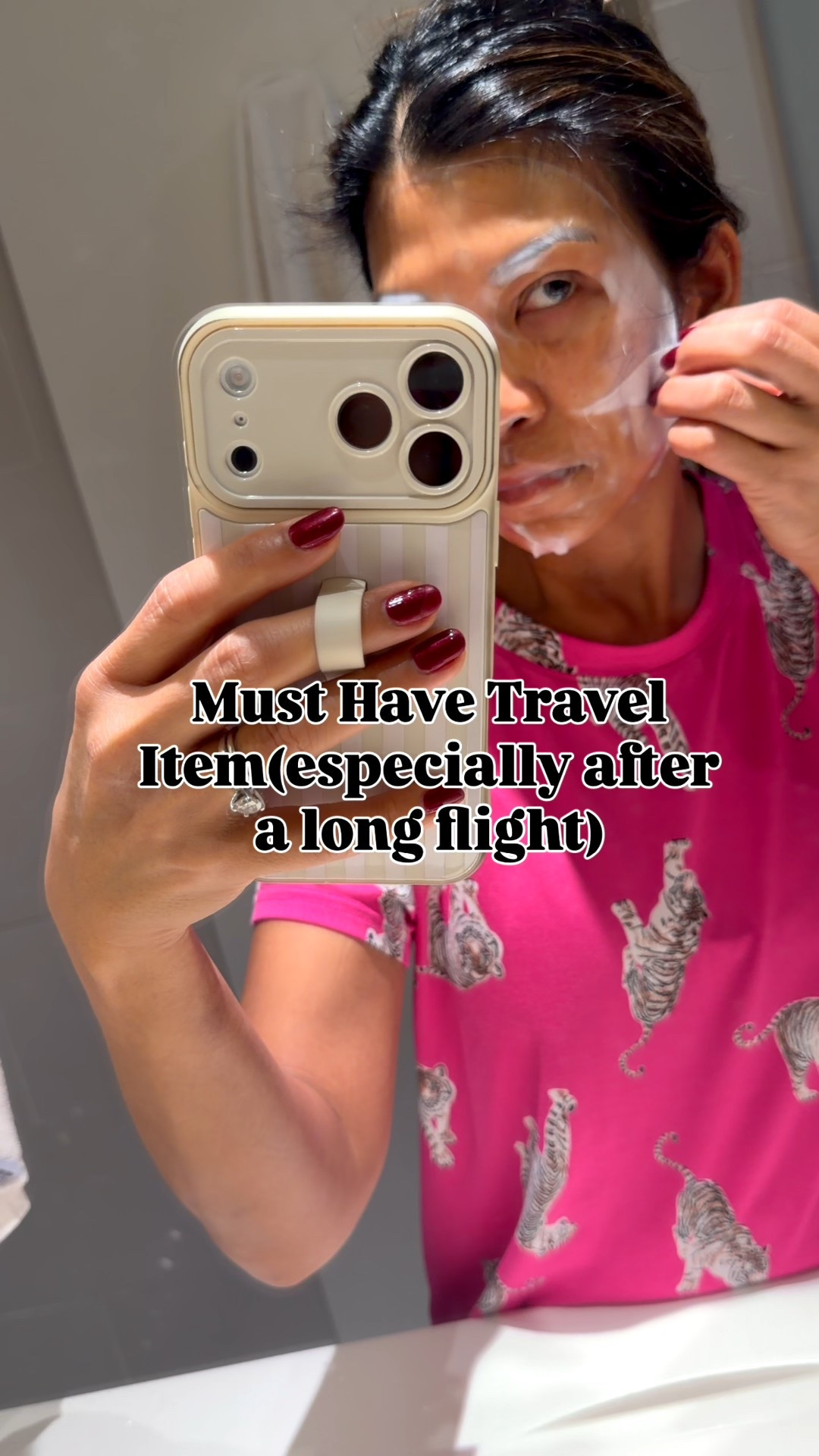 This bestselling collagen facial mask makes your skin glow, taut, moisturized! Must have especially after a long flight. 

#LTKOver40 #LTKselfcare #LTKBeauty