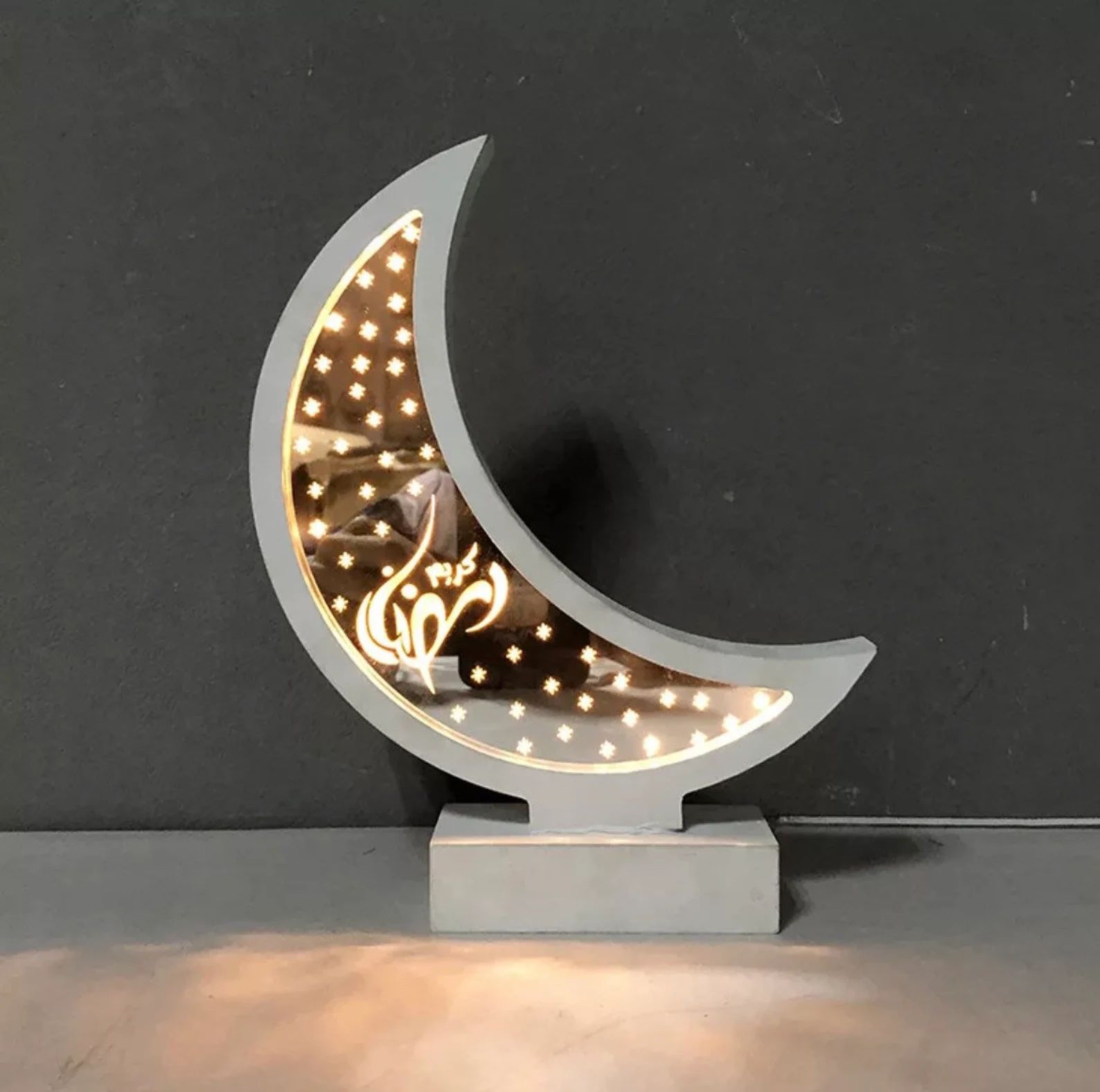Ramadan Crescent Moon LED Light Battery Operated | Etsy | Etsy (US)