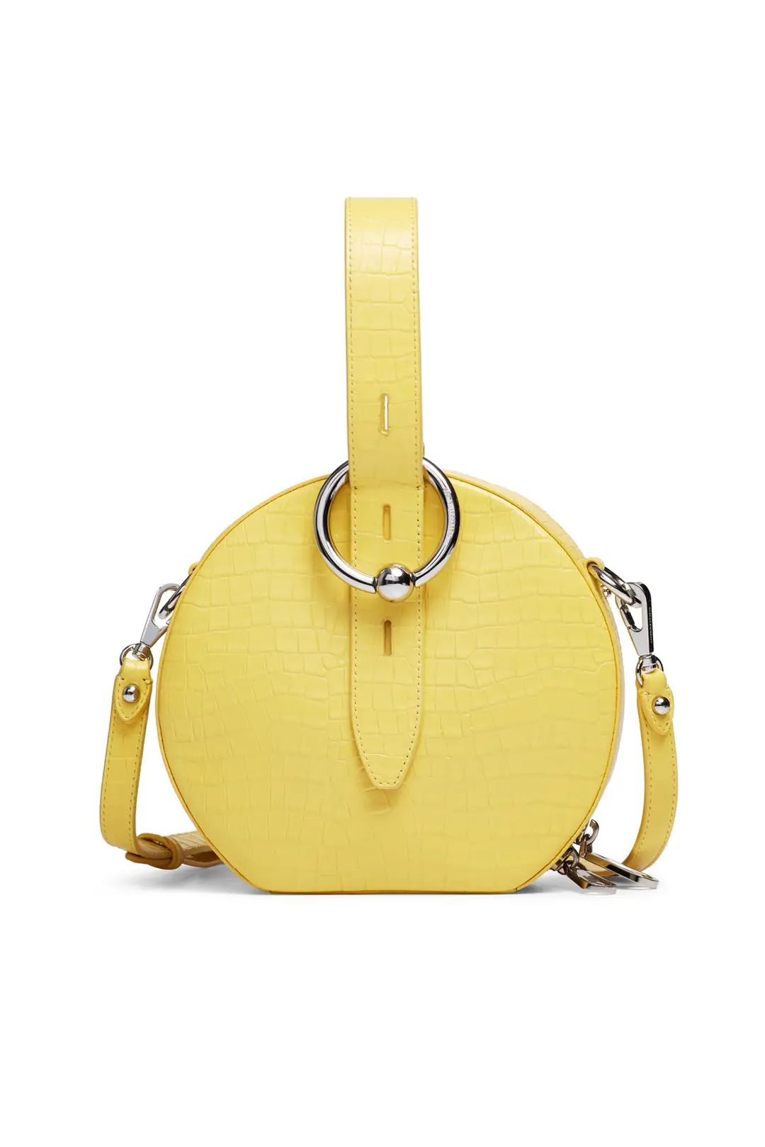 Rebecca Minkoff Accessories Yellow Kate Circle Bag | Rent The Runway