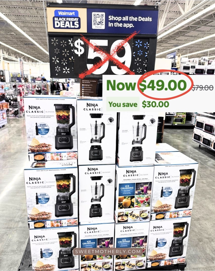 Major drop on the Ninja Classic blender!

Air fryer
Espresso machine
Single serve coffee maker
Blender smoothie maker
Food processor
Electric kettle
Stand mixer
Toaster oven
Hand mixer
Slow cooker

#LTKHoliday #LTKSaleAlert #LTKGiftGuide