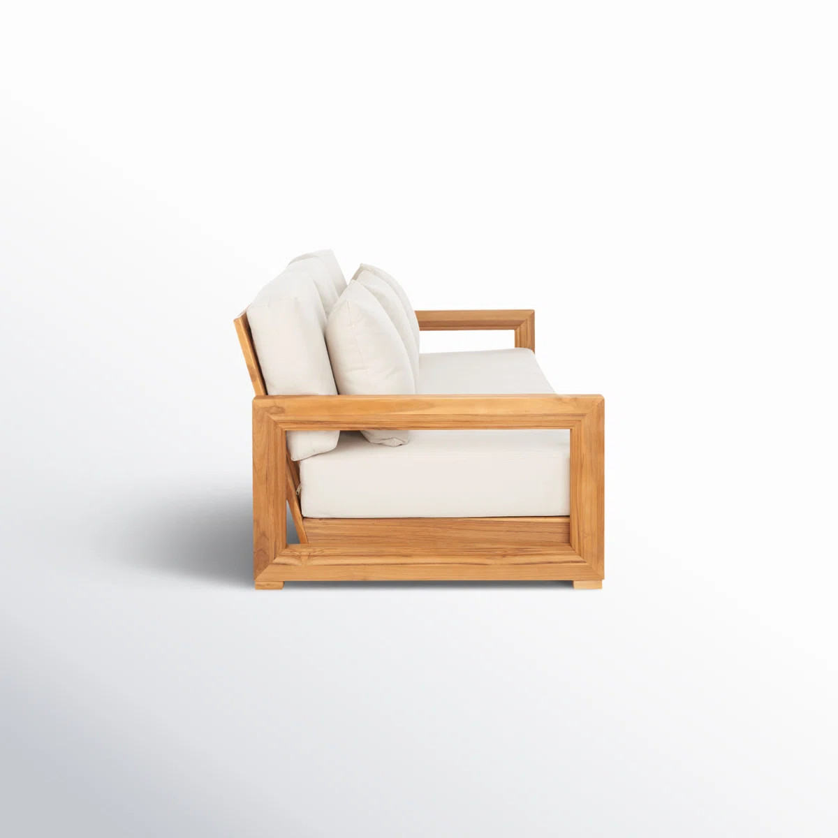 Melrose 76.55'' Teak Outdoor Sofa | Wayfair North America