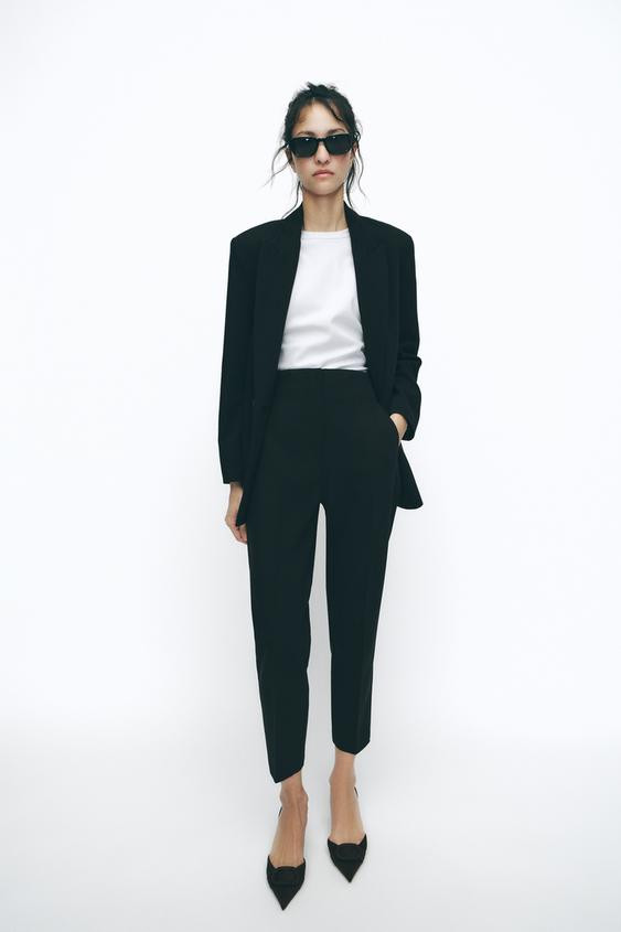 PANTS WITH A HIGH WAIST | Zara US