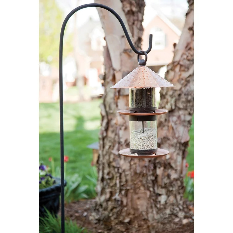 Expert Gardener 48 in Metal Garden Shepherd Hook, Powder-Coated Black, 1 Pack | Walmart (US)