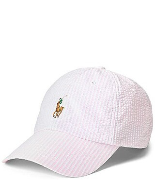 Polo Ralph Lauren Seersucker Cap - One Size | Dillard's