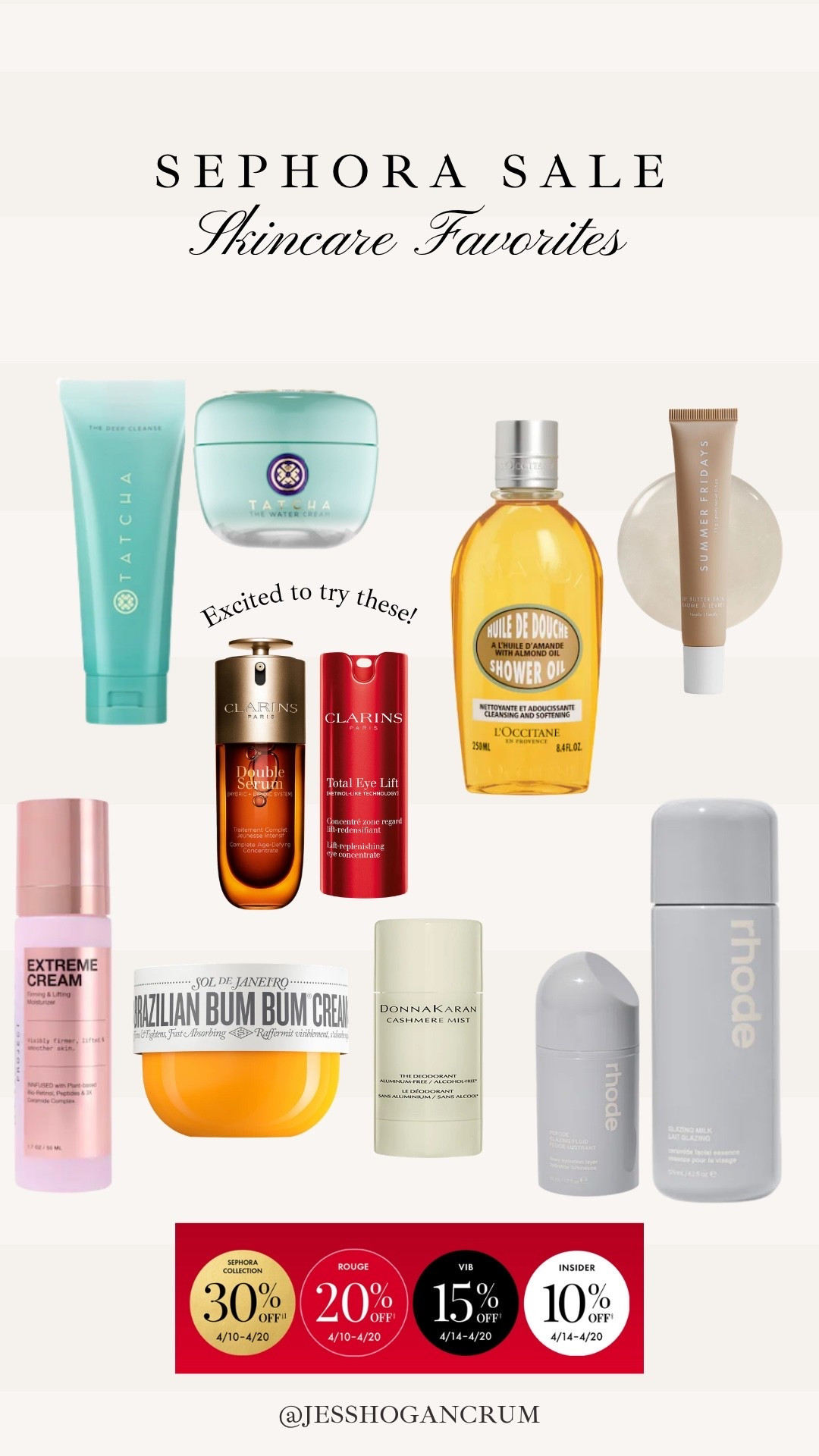 my skin and body care picks for the sephora sale 

sign up to become a sephora member (completely free! basically just their loyalty program - depending on what tier you are determines how much you get off. use code SPRINGSALE

beauty trends, healthy hair, skincare favorites

#LTKSaleAlert #LTKgrwm #LTKBeauty