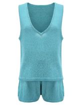 'Serene' Comfy V-neck Light Knit Set (5 Colors) | Goodnight Macaroon