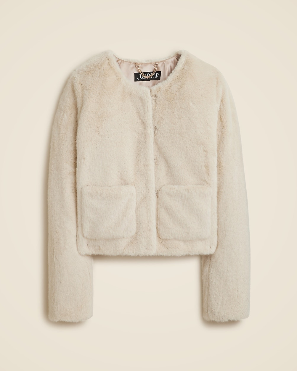 Faux-fur lady jacket | J. Crew US