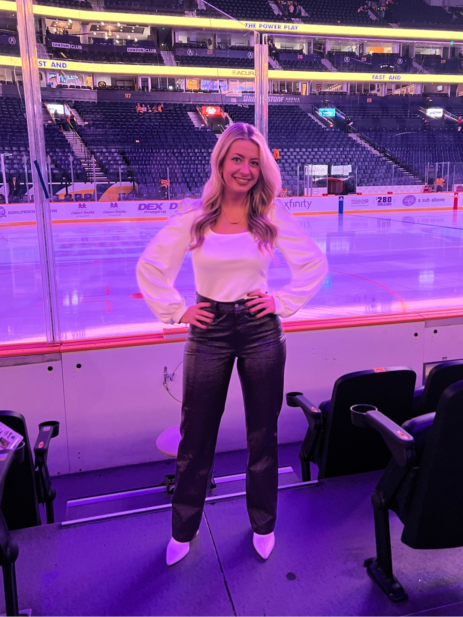 Purple pants are back for Hockey Fights Cancer 💜 This entire outfit is so comfortable and affordable!

#LTKworkwear #LTKsalealert #LTKfindsunder50