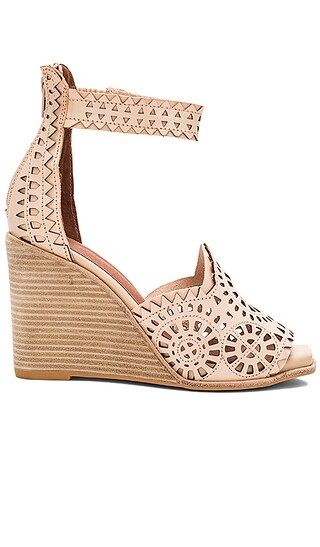 Jeffrey Campbell Del Sol H Wedge in Natural | Revolve Clothing