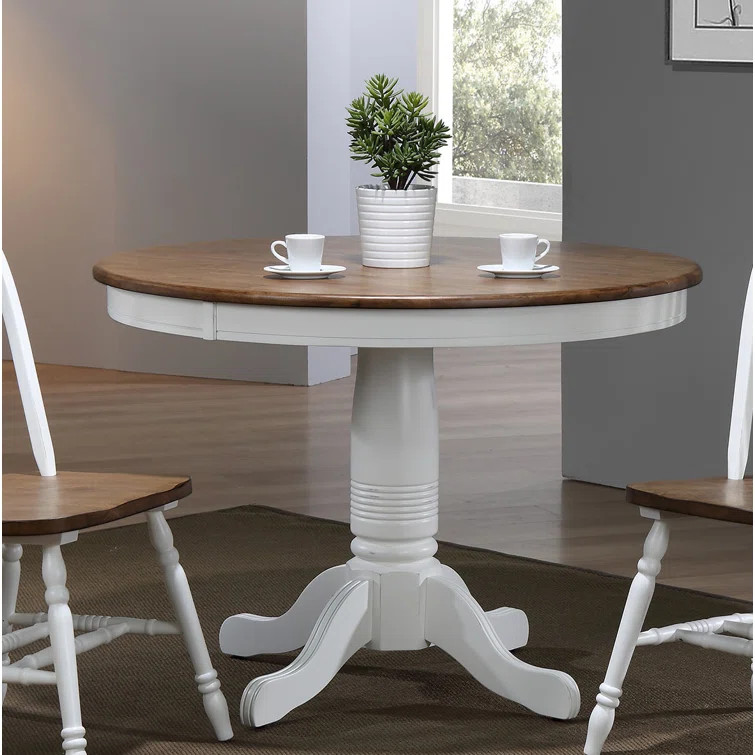 Doynton 42'' Solid Wood Pedestal Dining Table | Wayfair North America