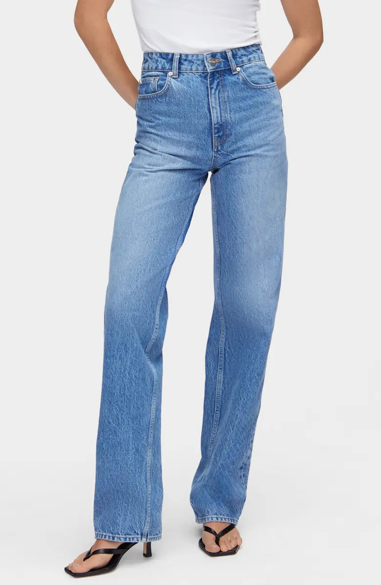 High Waist Straight Leg Jeans | Nordstrom