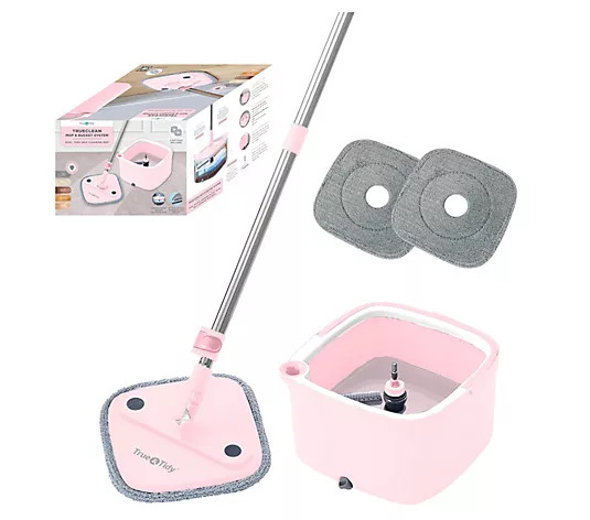 True & Tidy TrueClean Mop and Bucket System - QVC.com | QVC