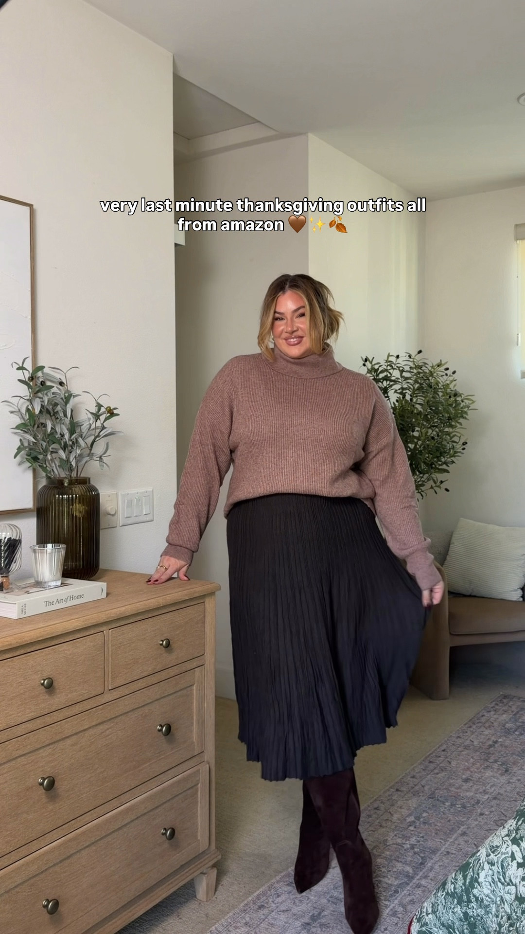 Last minute Thanksgiving outfit inspo 🤎