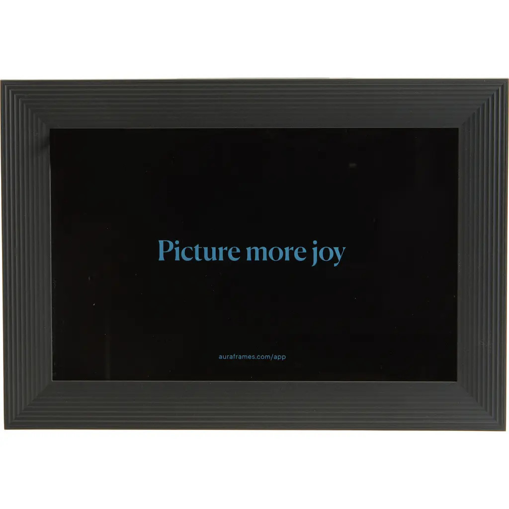 Aura Frames Carver 10-Inch Digital Photo Frame in Gravel at Nordstrom | Nordstrom