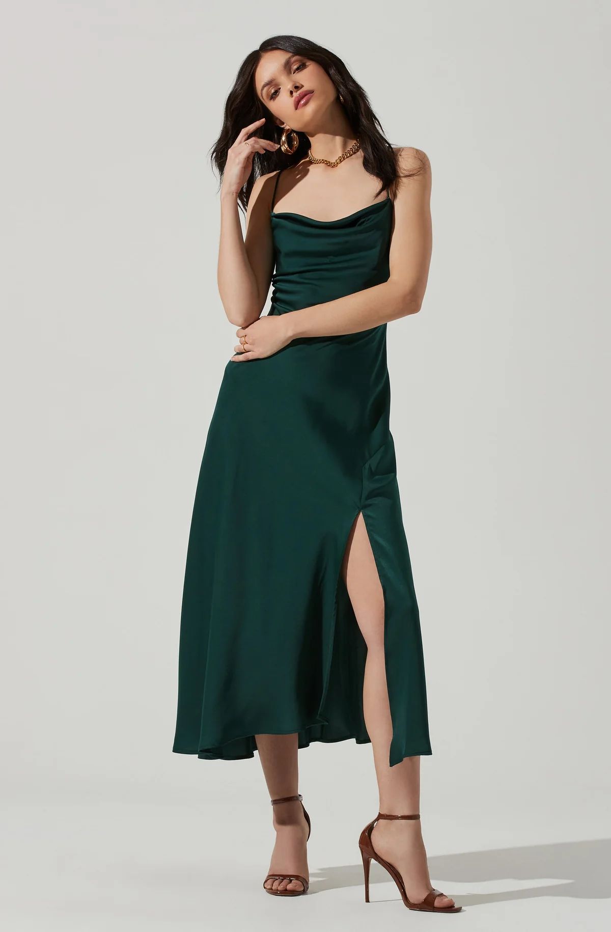 Gaia Midi Dress | ASTR The Label (US)