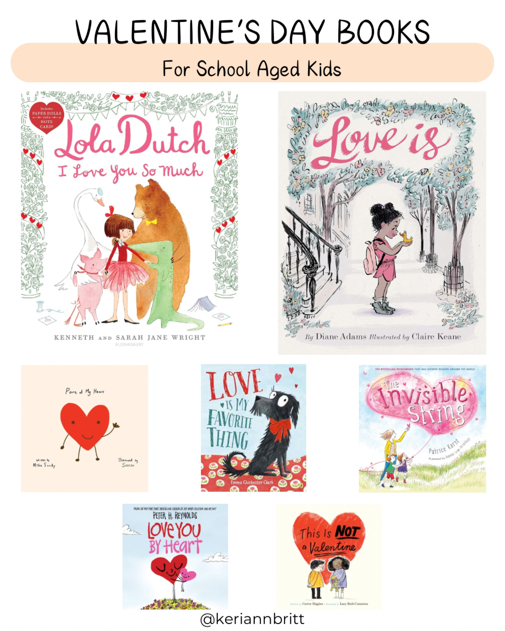 Valentine’s Day Books for Kids - School Age Kids 

#LTKSeasonal #LTKKids