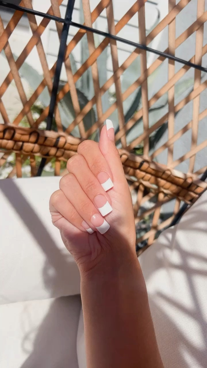 Everyday favorite press on nails 
Kiss press on nails French manicure 
Affordable nails 
Beauty favorite 
Glue on nails 
Beauty blogger 

#LTKsalealert #LTKfindsunder50 #LTKGiftGuide