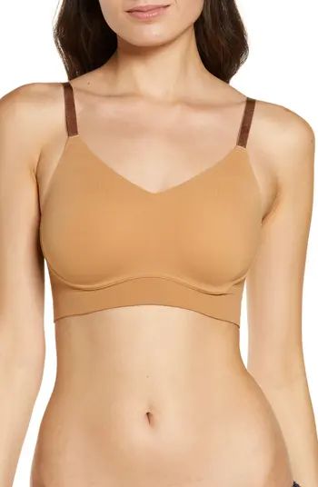 True Body Triangle Adjustable Strap Soft Form Band Bra | Nordstrom