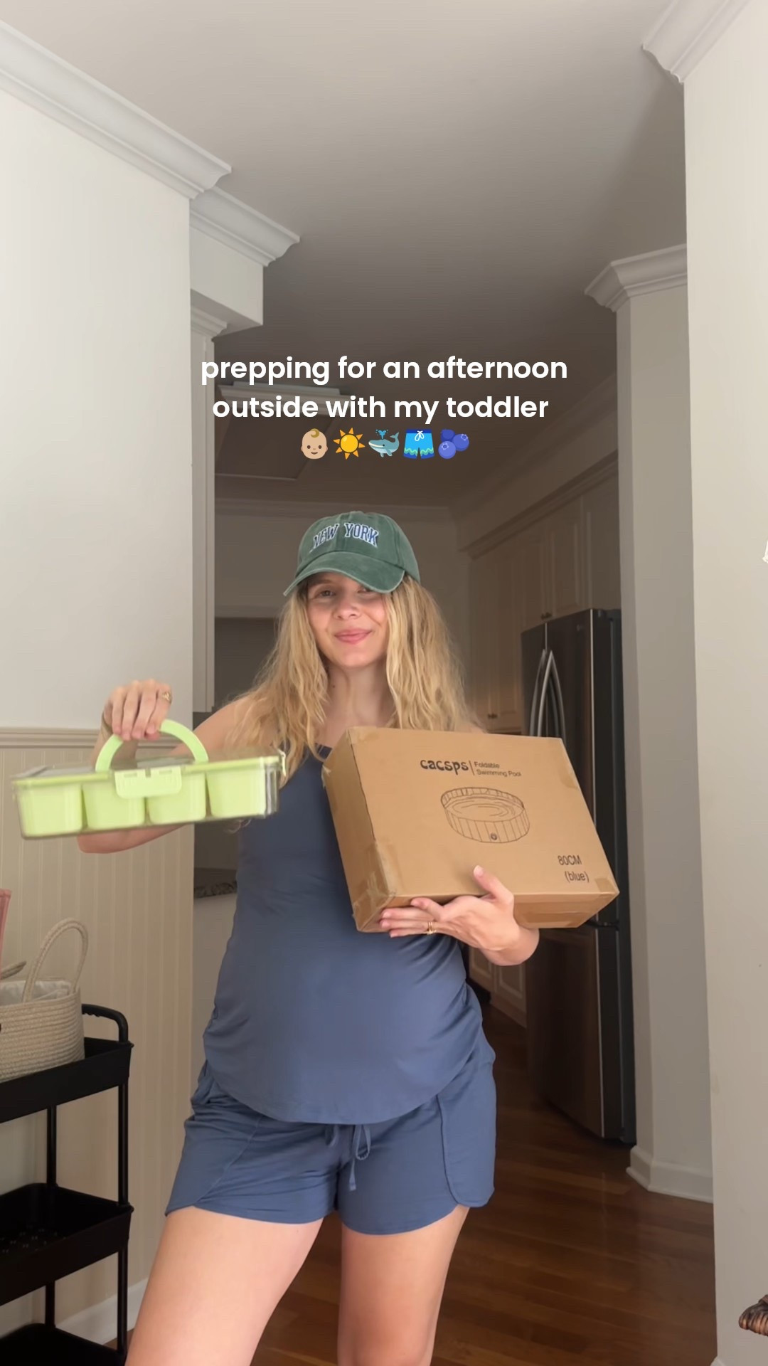 Outside toddler activities: foldable kiddie pool, water table, and snackle box 

#LTKKids #LTKSeasonal #LTKBump