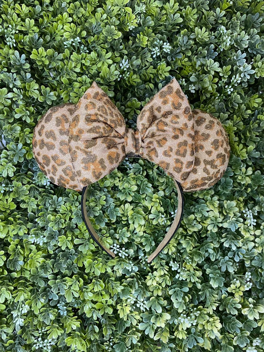 Sparkly Cheetah Print Ears Minnie Mouse ears, Disney accessories, Minnie ears, Disney headband, S... | Etsy (US)