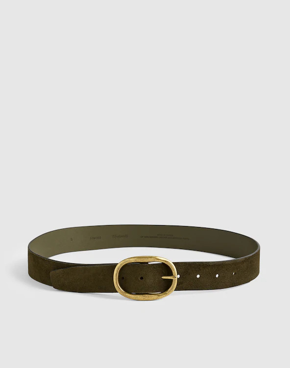 Oval-Buckle Belt | Madewell