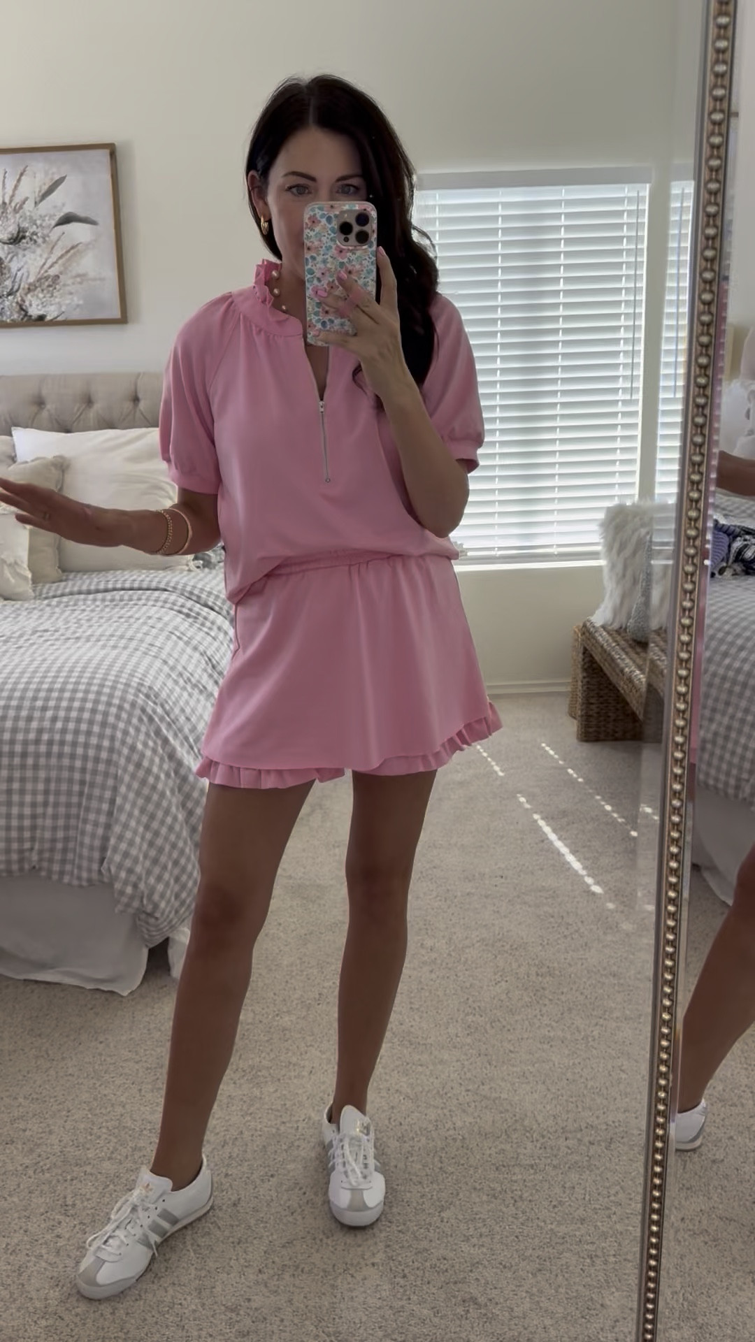 RESTOCKED! & 15% off + back on prime
Wearing a small—such a cute girly matching set for spring + summerr

#LTKSaleAlert #LTKmomlife #LTKSeasonal