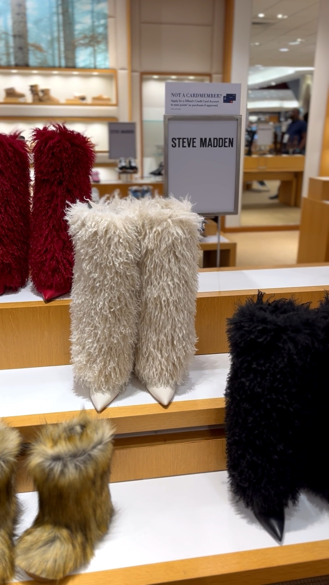 Let’s be real… these boots walked straight outta my dream closet 😮‍💨 Steve Madden did not come to play with the fur this season 👢🔥 #LTKFinds #OOTDInspo #stevemadden #fallboots 

#LTKSeasonal #LTKShoeCrush #LTKStyleTip
