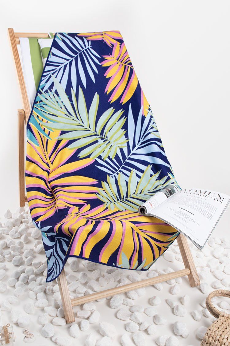 Serene Leafy Beach Blanket | Cupshe