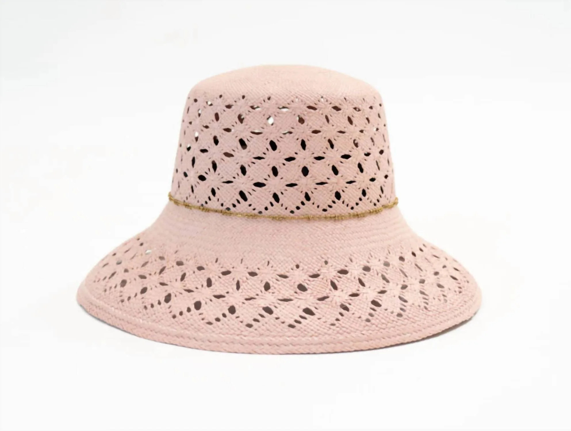 Women's Carnation Hat In Pink | Shop Simon
