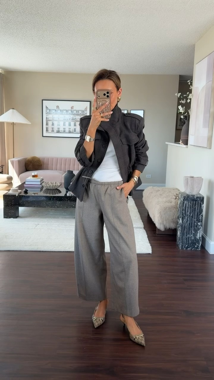 These wool pants with an elastic waist are so good for office to weekend wear

#LTKWorkwear #LTKSeasonal #LTKOver40