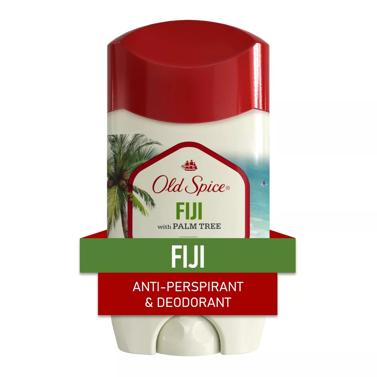 Old Spice Men's Fiji with Palm Tree Antiperspirant & Deodorant - 2.6oz | Target