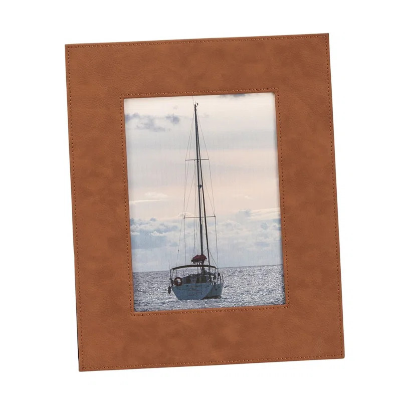 Netherton Faux Leather Picture Frame | Wayfair North America