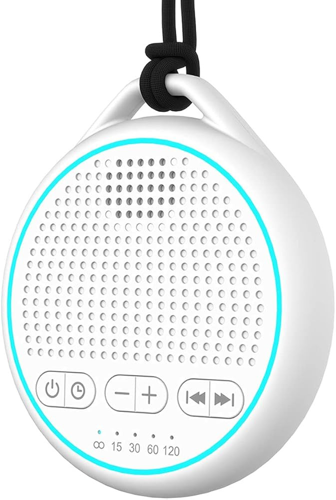 White Noise Sound Machine with 25 Soothing Natural Sounds Rechargeable Battery Portable for Trave... | Amazon (US)