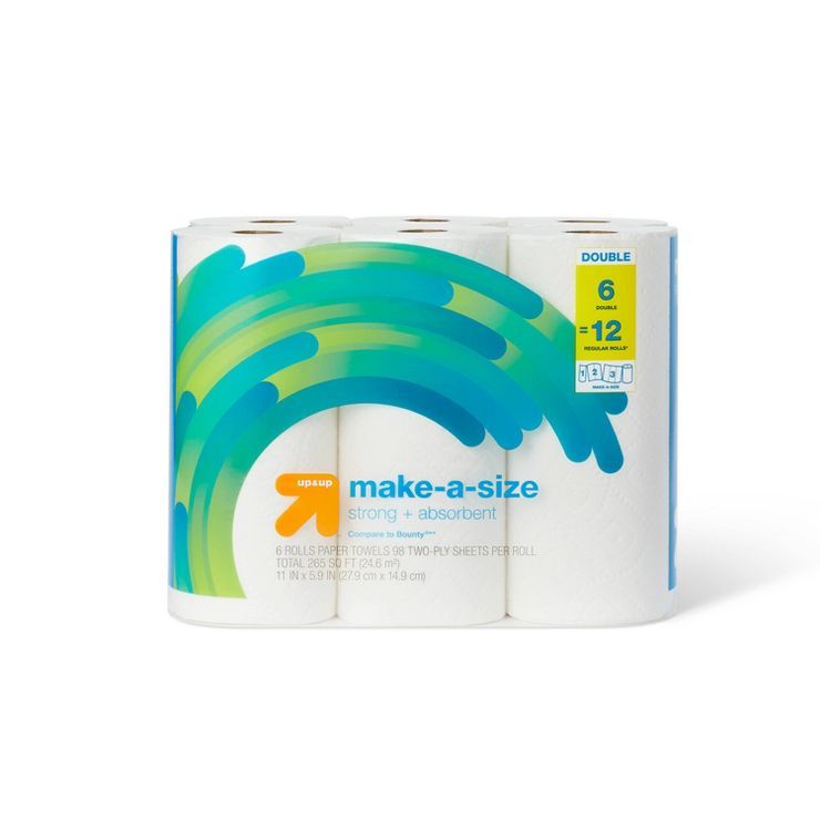 Make-A-Size Paper Towels - up & up™ | Target