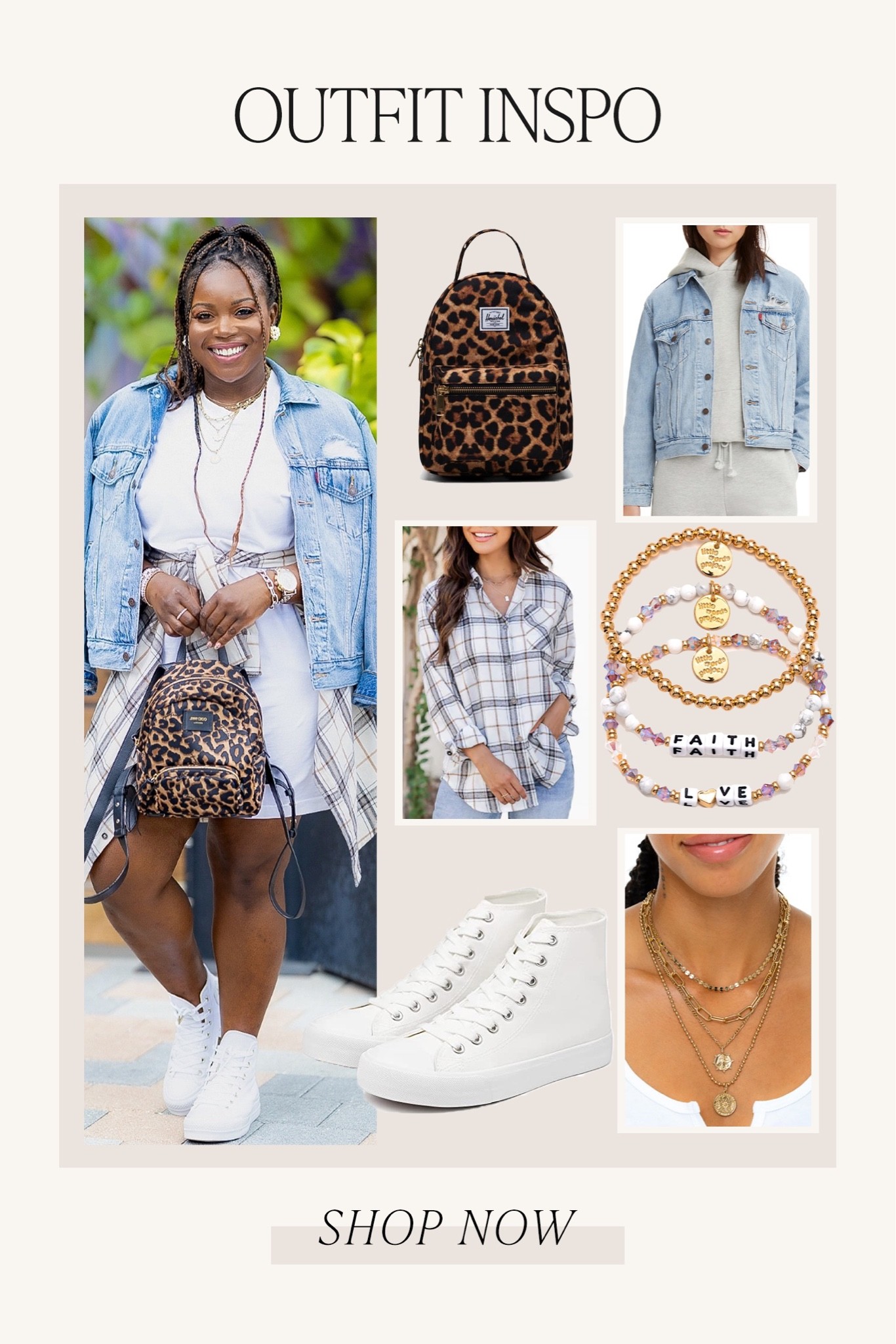 White converse outfit 