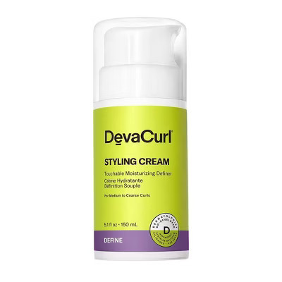 DevaCurl Styling Cream Touchable Moisturizing Definer | Enhances Diva Curl Body and Shape | Deva Creme | Non-Stiff | All Curly Types (5.1 oz) | Target