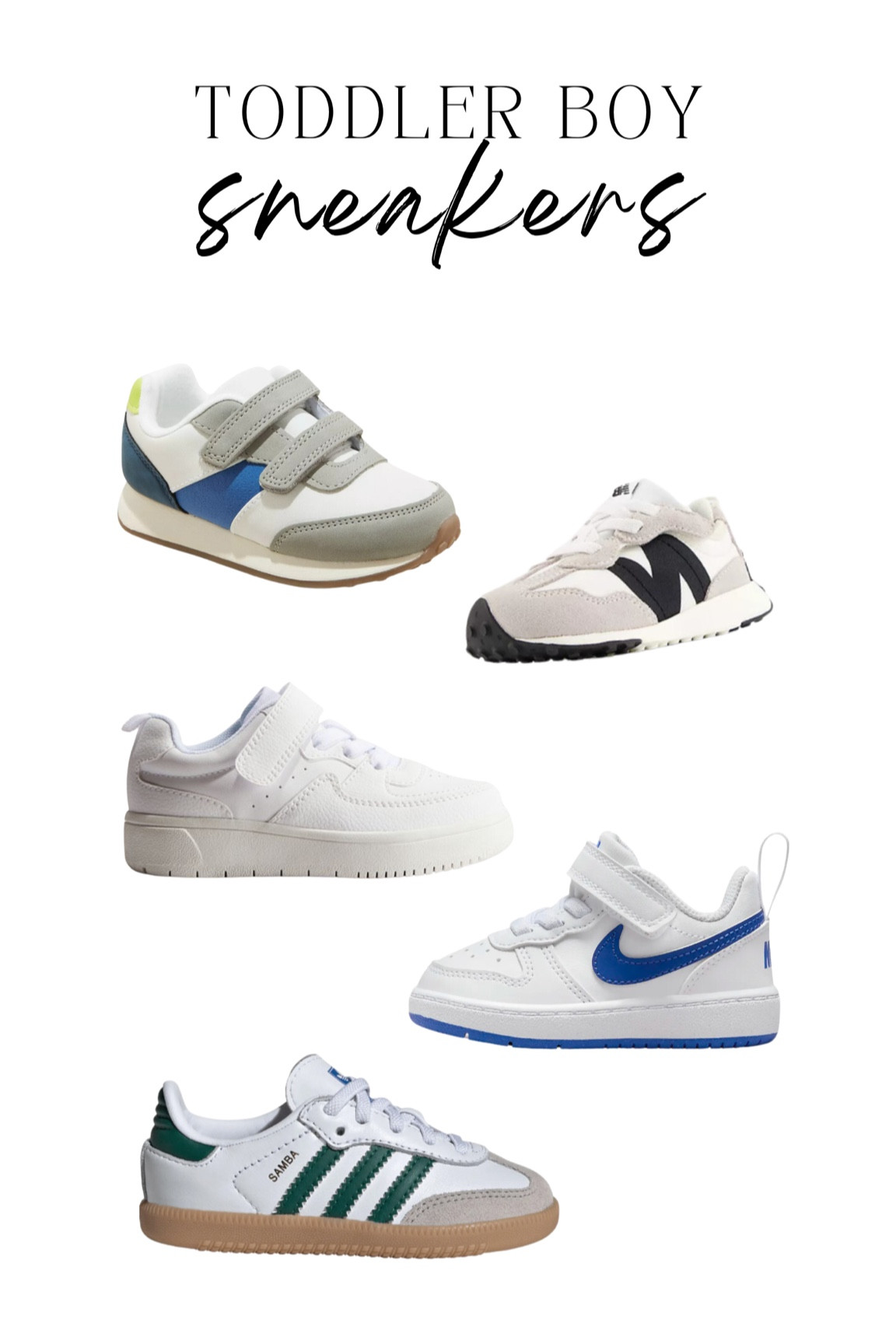 Toddler Boy Sneakers — sambas, Nike, New Balance #sneakers #toddler #boyshoes

#LTKKids #LTKFitness