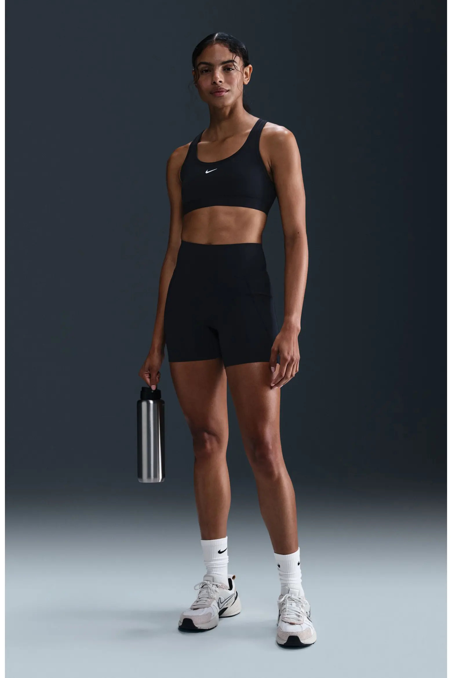 Universa Medium-Support High-Waisted 5-Inch Pocket Biker Shorts (Women) | Nordstrom | Nordstrom