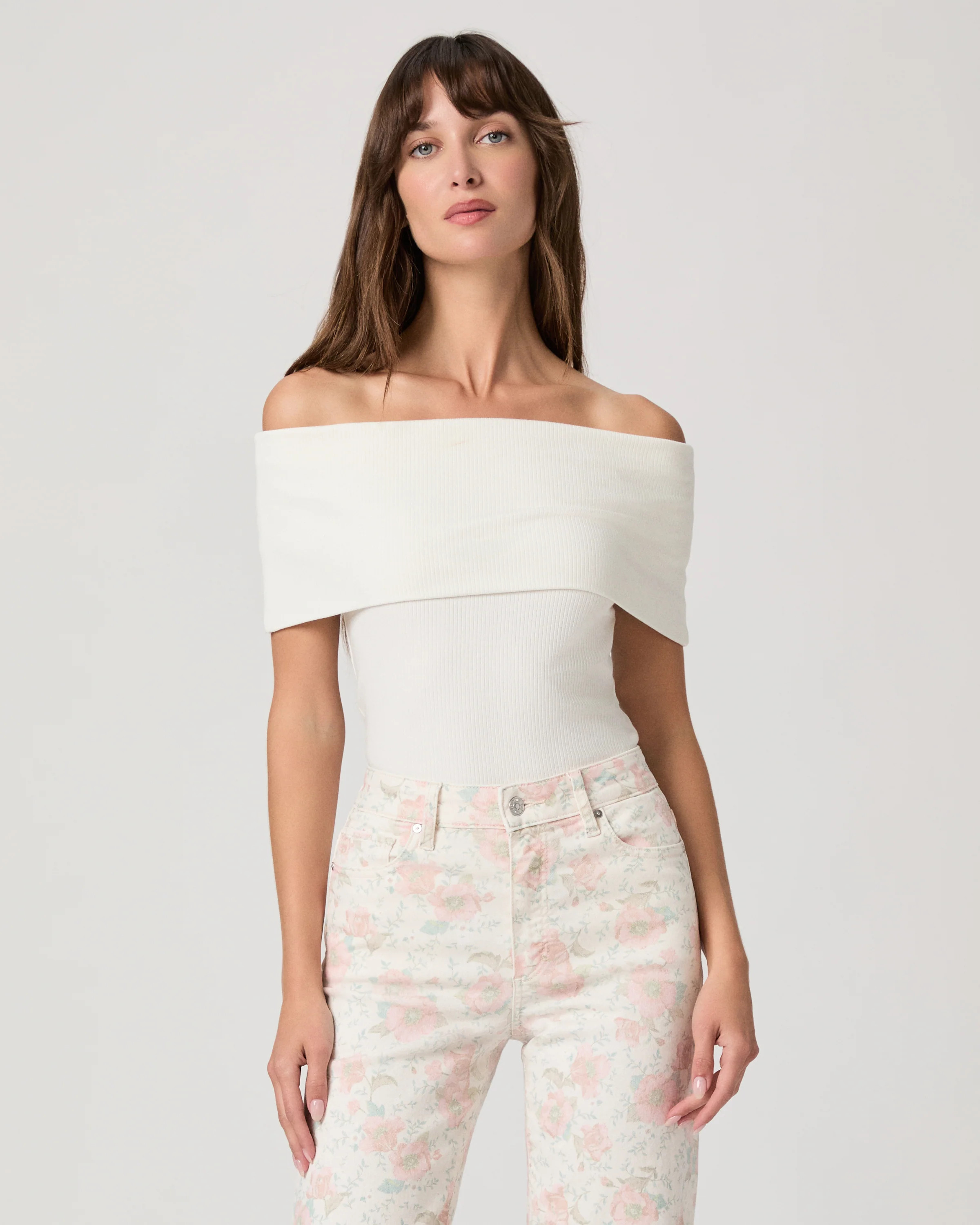 Rosarita Top - Ivory | Paige