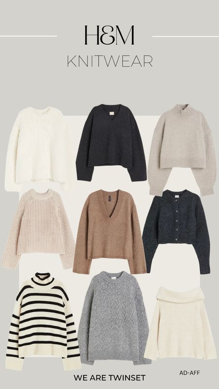 H&M knitwear for Autumn & Winter 🩶

#LTKSeasonal #LTKstyletip #LTKeurope