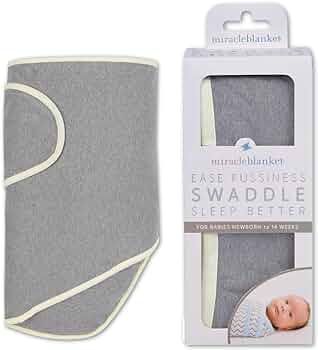 Miracle Blanket Swaddle Wrap - Newborn Essential Baby Blanket - Soft Sleep Sack Ideal for Newborn... | Amazon (US)