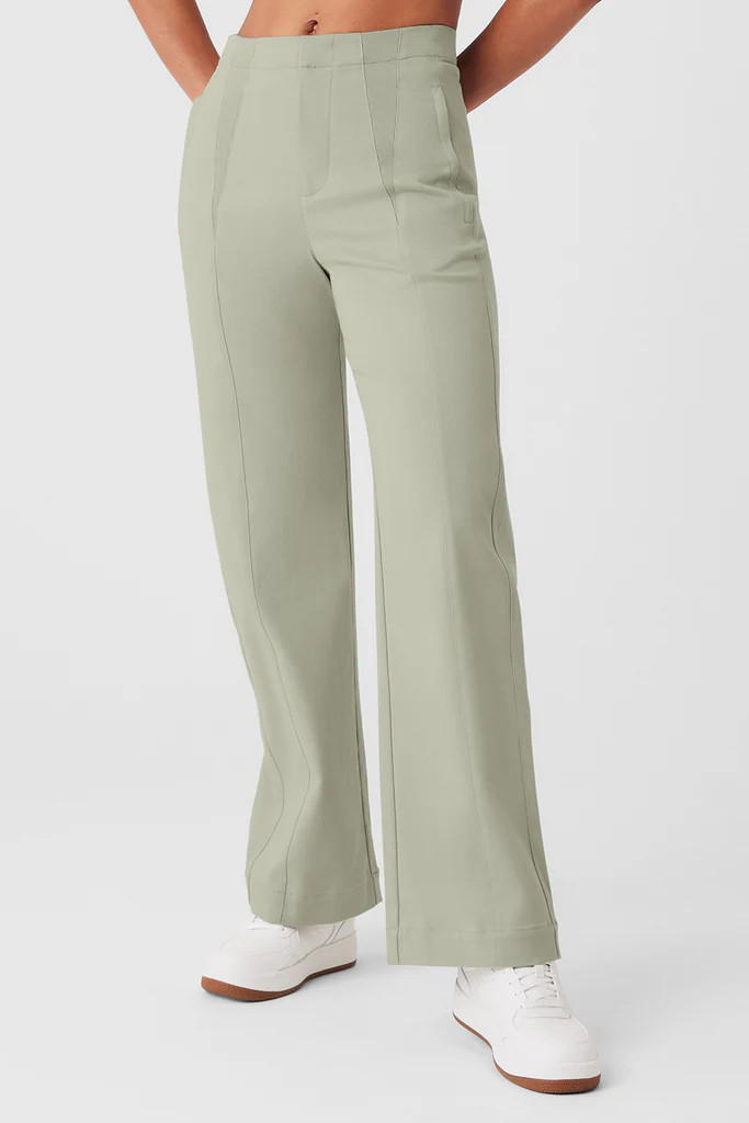 High-Waist On Point Moto Trouser | Alo Yoga (US)