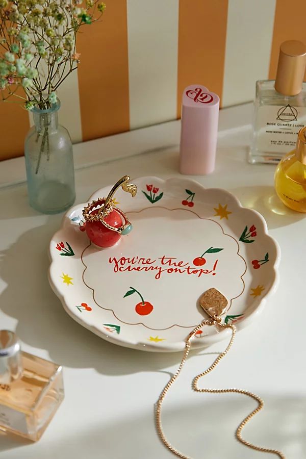 ban.do Cherry Trinket Dish | Urban Outfitters (US and RoW)