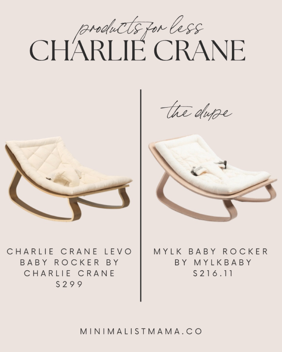 The Charlie Crane baby rocker is a great baby product, but a little pricey! A perfect more affordable dupe is this wooden baby rocker, which is very similar!

Neutral baby gear, neutral baby, neutral baby products, minimalist baby, minimalist baby products, minimalist baby gear, aesthetic baby gear, aesthetic baby products

#LTKbump #LTKbaby #LTKstyletip