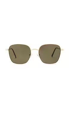 AIRE Spiral Sunglasses in Gold from Revolve.com | Revolve Clothing (Global)
