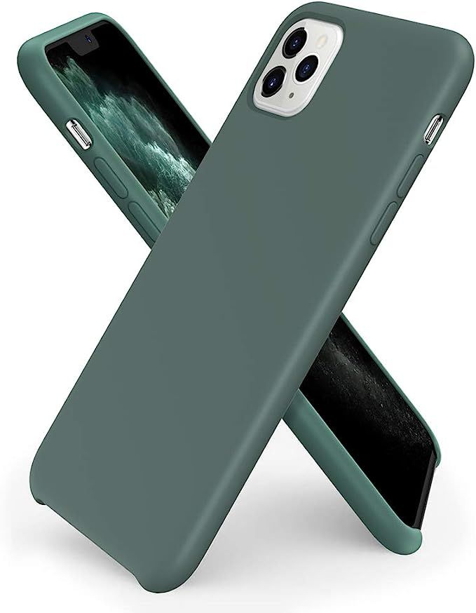 ORNARTO Liquid Silicone Case for iPhone 11 Pro, Slim Liquid Silicone Soft Gel Rubber Case Cover f... | Amazon (CA)