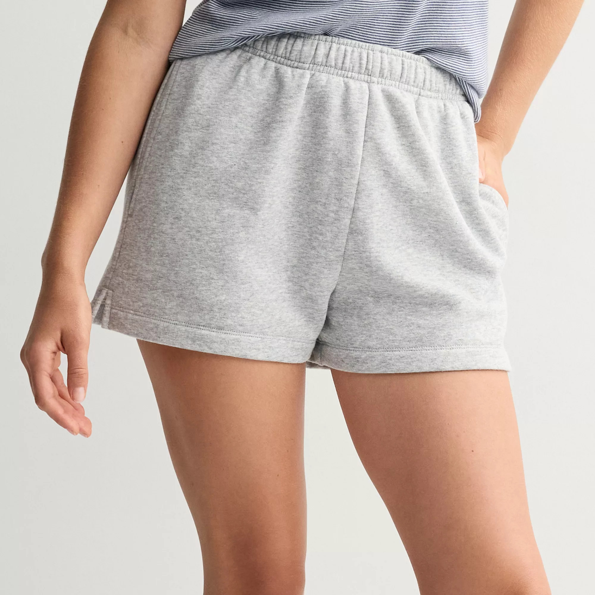 Juniors' SO® Foldover Fleece Shorts | Kohl's