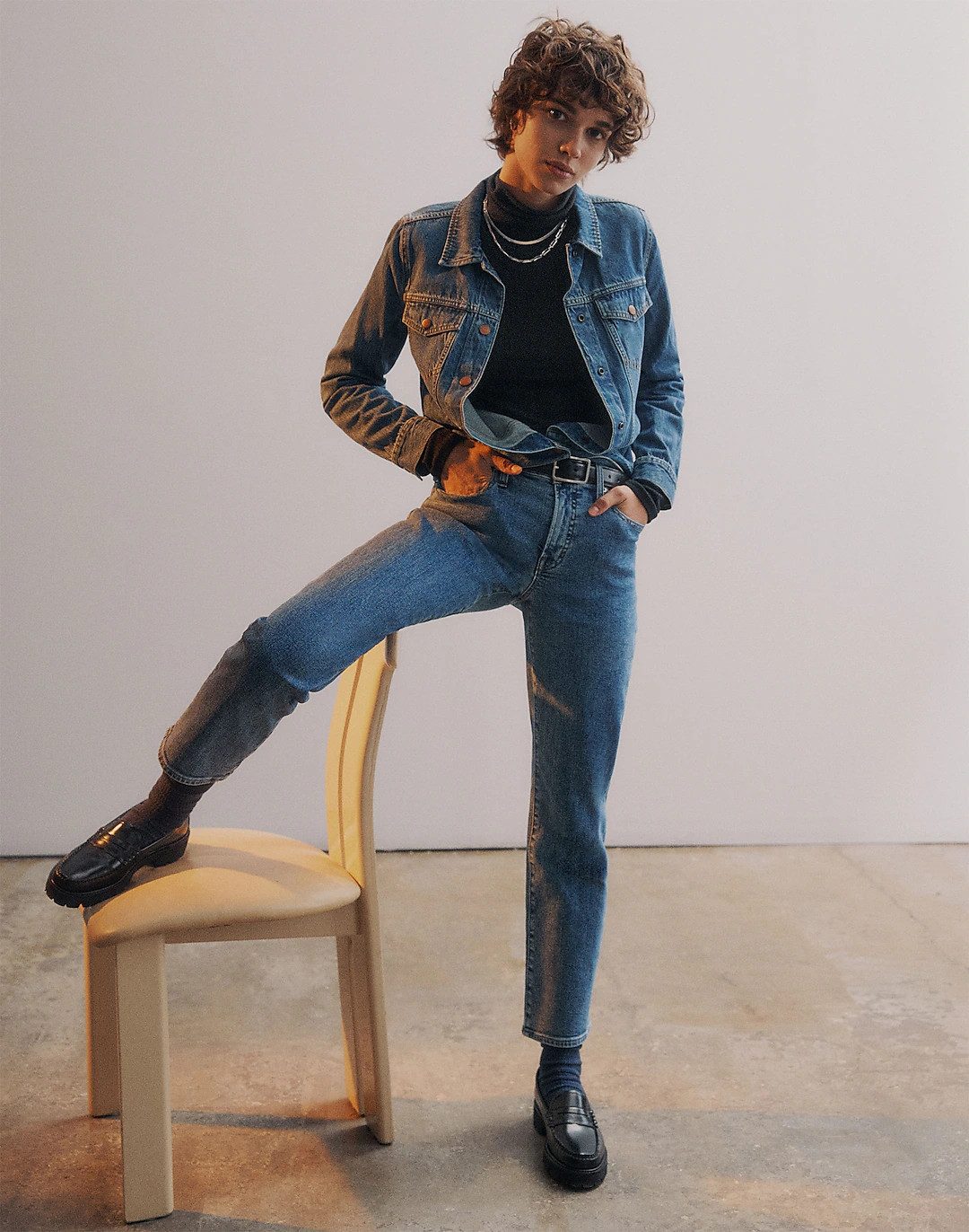 The Mid-Rise Perfect Vintage Jean in Knowland Wash | Madewell