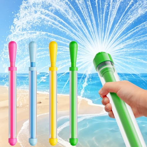4 Pack Fireworks Water Blaster Squirt Guns for Kids & Adults, Bulk Water Shooters for Summer Pool, Beach, Backyard & Outdoor Party Favors, Ideal Water Toys for Ages 4-12 (4 Pack-B) | Amazon (US)